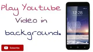 Play youtube video in background in Hindi.