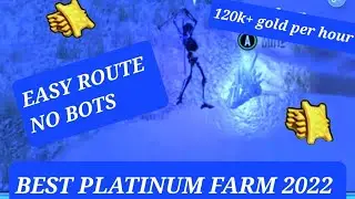 ESO 120k gold an hour Platinum farming route 2022 easy