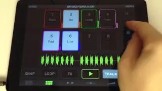 GrooveMaker 2 Tutorial Part 2/6 - Pads, Loop Length, Timestretch - Loop remixing app for iPad