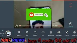Filmora go me layer kaise add kre | By Dhruw tech