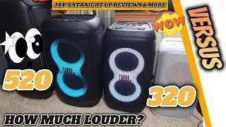 JBL Partybox 520 vs 320  😲 How Much Louder is the 520? Is the 520 Worth It To Upgrade? 🤔 Let's Go!