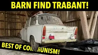 First Look at Barn Find Trabant 601, 23 years since last on the road