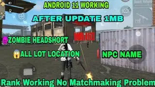 Free Fire after 3 mb update Zombie headshot No Fack damage all lot location Hack 2021🔥