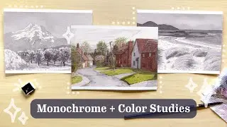Three Small Watercolor Studies | My Process, Thoughts and Conclusions