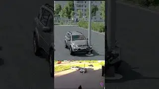 Ужасающая автокатастрофа | BeamNG.Drive 