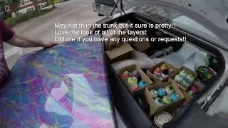 Glitter Resin Table (HOW TO FIX A RESIN PIECE YOU DONT LIKE)