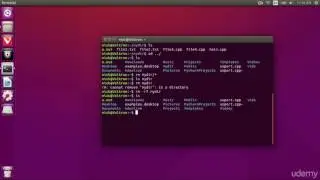(19) How to create a new file in the terminal and recap