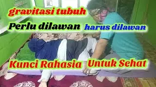 Terapi Ibu Ani Syaraf Pinggangnya terkilir.