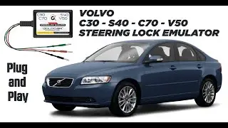 How to connect Volvo S40 Steering Column Lock Simulator Emulator Plug and Play