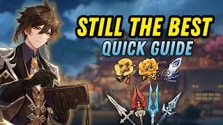 Zhongli the King of Comfy | Zhongli Build Guide | Genshin Impact