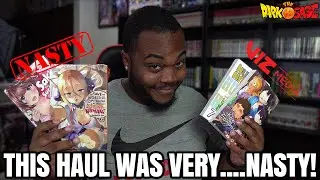 A VERY NASTY MAN MANGA HAUL! | August Manga Haul