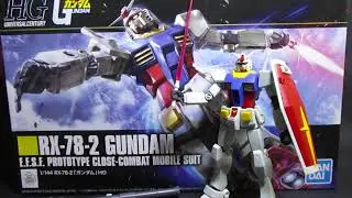 RX-78-2 GUNDAM BANDAI HG (REVISIÓN EN ESPAÑOL)