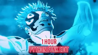 PYTHON FUNK - RD12, SAYFALSE - 1 HOUR ~ (SUPER SLOWED + REVERB) [BRAZILIAN PHONK]