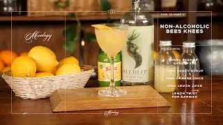 How To Make A Non-Alcoholic Bees Knees | Cocktail Masterclass Drink Recipe