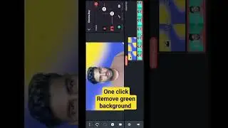 one click remove green background 