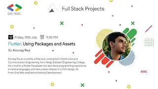 Full Stack Project- Flutter: Using packages and assets