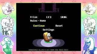 Undertale PS4 secret Dog border!