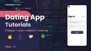 How To Make Dating App in Android Studio | Part 3 | Tinder | App development | Developer Harsh