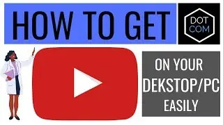 How to download or get YouTube app in windows 10 || EASILY || DOT COM ||