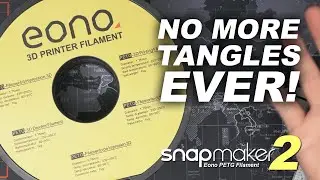 Snapmaker 2.0 A350 filament guide (Eono PETG filament Review)