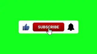 subscribe button || green screen video free || No-copyright