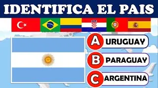 🔥 ADIVINA DE QUE PAIS SON LAS BANDERAS 🏳‍🌈 | NIVEL BASICO🔴🔵 @JAIMECC