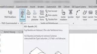8. Revit MEP- HLSK und Elekto Systeme Modellierung Teil 2(Deutsch)
