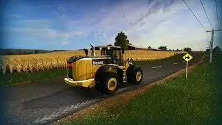 Farming Simulator 17 | Bedford Country:  Deere Loading Manure