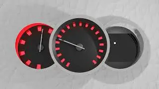 Animated Speedometer