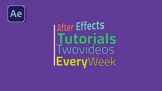 How to create Rotation Title animation in after effects tutorialاردو|