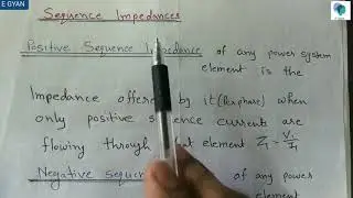 Sequence Impedances and Sequence Networks Definition: Symmetrical Components