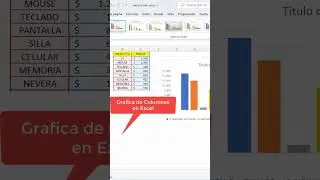 How to Create a Column Chart in Excel 