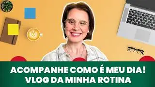 Vlog da vida real! Um dia comigo: trabalho, maquiagem e muito mais!