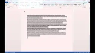 How to Quickly Double Space Microsoft Word Documents