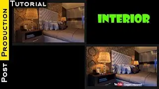 Interior Post Production Tutorial in Photoshop Architectural Visualization