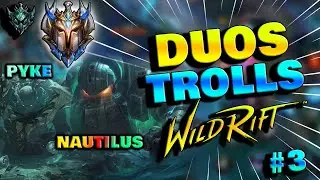 LOS GANCHOS DE LA MU3RTE PYKE & NAUTILUS - DUO TROLL ROAD TO CHALLENGER #3
