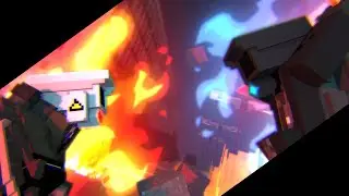 Plunger Cameraman VS Brown Cameraman【Mine-Imator】【Eps 1】