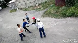 Драка полиция