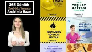 365 Günlük Özel Gün Tasarım Arşivi - tanitimx.com