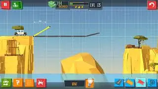 Build a bridge level 13 perfect 3star.build a bridge gameplay #14