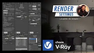 3ds Max + V-Ray Final Image Quality Settings | No Noise, Fast Render | Hindi