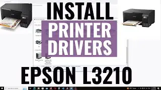 How to Download and Install EPSON  L3210 Printer Drivers