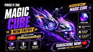 Magic cube se MVP Entry Emote in Free Fire 🔫 