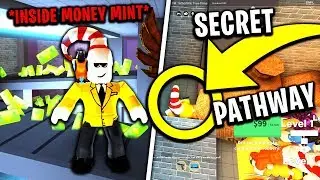 *SECRET* PASSAGE INSIDE NEW JAILBREAK MINT BANK UPDATE
