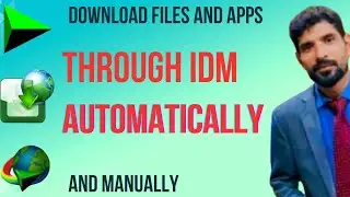 How To Download Files Automatically and Manually Using INTERNET DOWNLOAD MANAGER IDM_Review-Tutorial