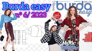 Burda easy n⁰6/2023  November and December.  ( S /34 : 44 ) 🌹