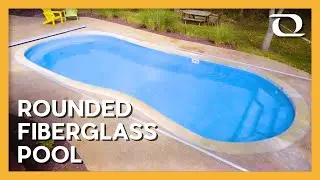 Titus (California) | Rounded Fiberglass Pool Design | Thursday Pools