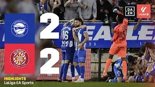 BEFFA al 99°: Alaves-Girona 2-2, ora il Barcellona può tornare 2° | LaLiga | DAZN Highglights