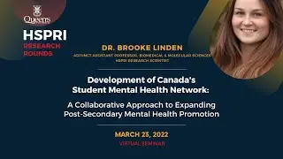 Development of Canada's Student Mental Health Network w/ Dr. Brooke Linden