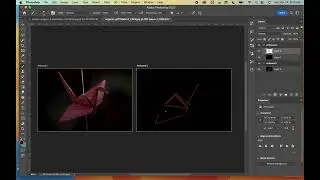 Crane Painting Part 2:  Sketch